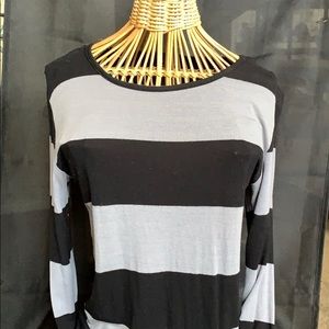 Wide stripe tunic